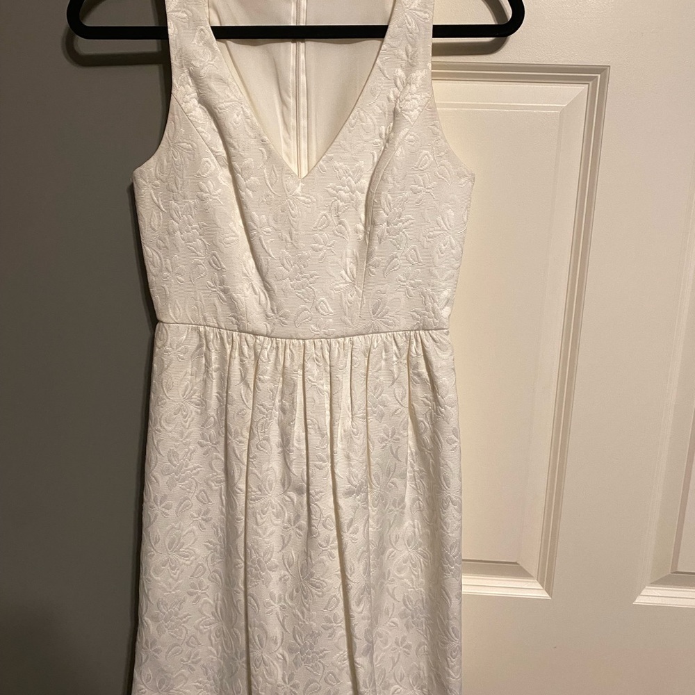 White dress